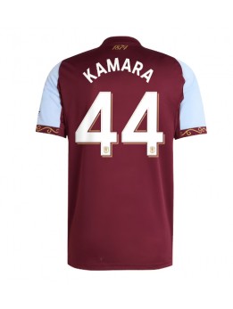 Aston Villa Boubacar Kamara #44 Replika Hemmakläder 2025-26 Kortärmad